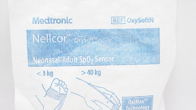 Medtronic OxySoftN Nellcor OxySoft Neonatal-Adult SpO2 Sensor <3kg >40kg